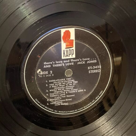 Jack Jones There's Love & There's Love & There's Love (Vinyl, 1965) Kapp Records - Picture 9 of 12